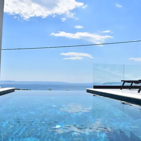 Spectacular X With Heated Pool Overlooking Split And Sea * Podstrana